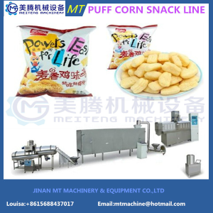 Corn Puffed Snack Processing Line Machine