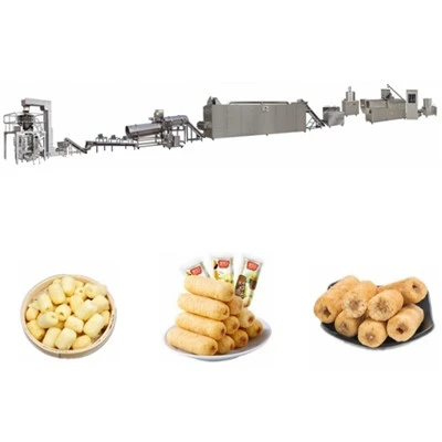 puff corn snack food making machine