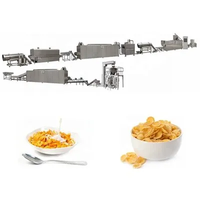 Corn Flakes Corn Snack Food Machine