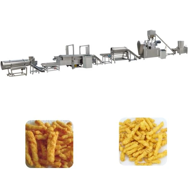 Best price automatic Nik naks processing line