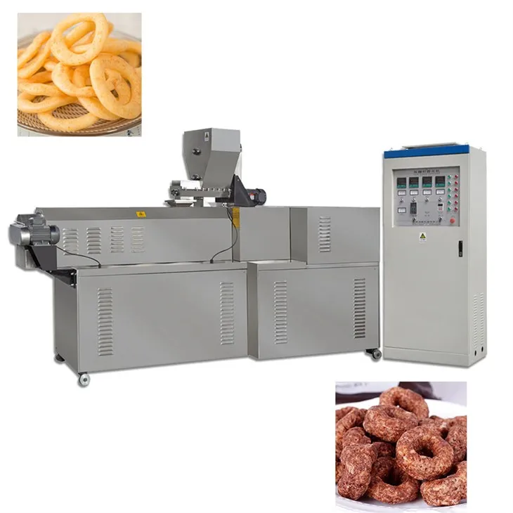 Corn Snack Extruder Pillow Snack Food Processing Machine