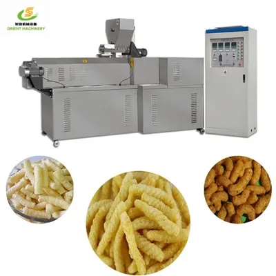 Introduction to the application of twin-screw puffing extruder in the leisure...