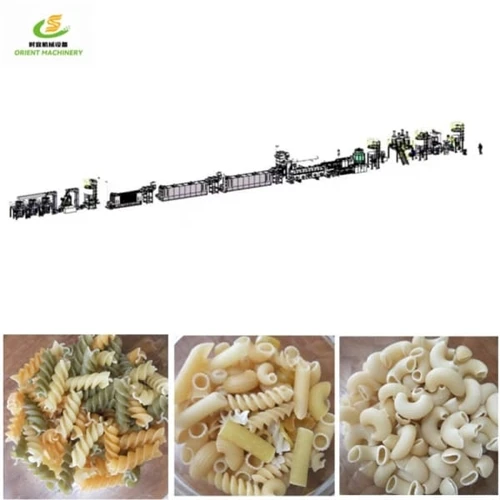 Industrial Macaroni Extruder Pasta Manufacturing Machine