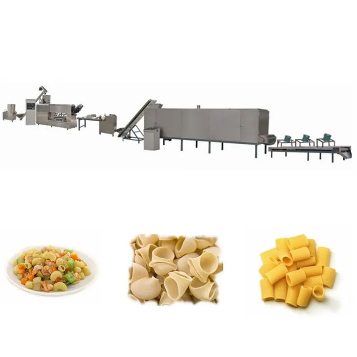 Single Screw Pasta Food Processing Line