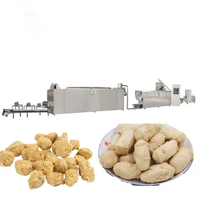 Automatic isolate textured  soya protein machine