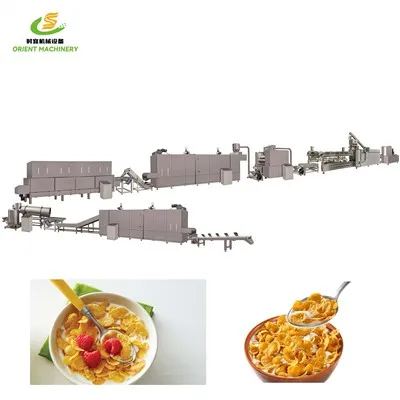 Breakfast Cereal Corn Flakes Machine