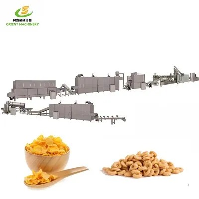 Small Scale Corn Flakes Production Machine