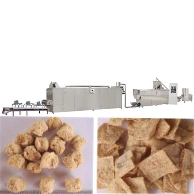 Soy meat processing line / textured vegetable soya protein making machines